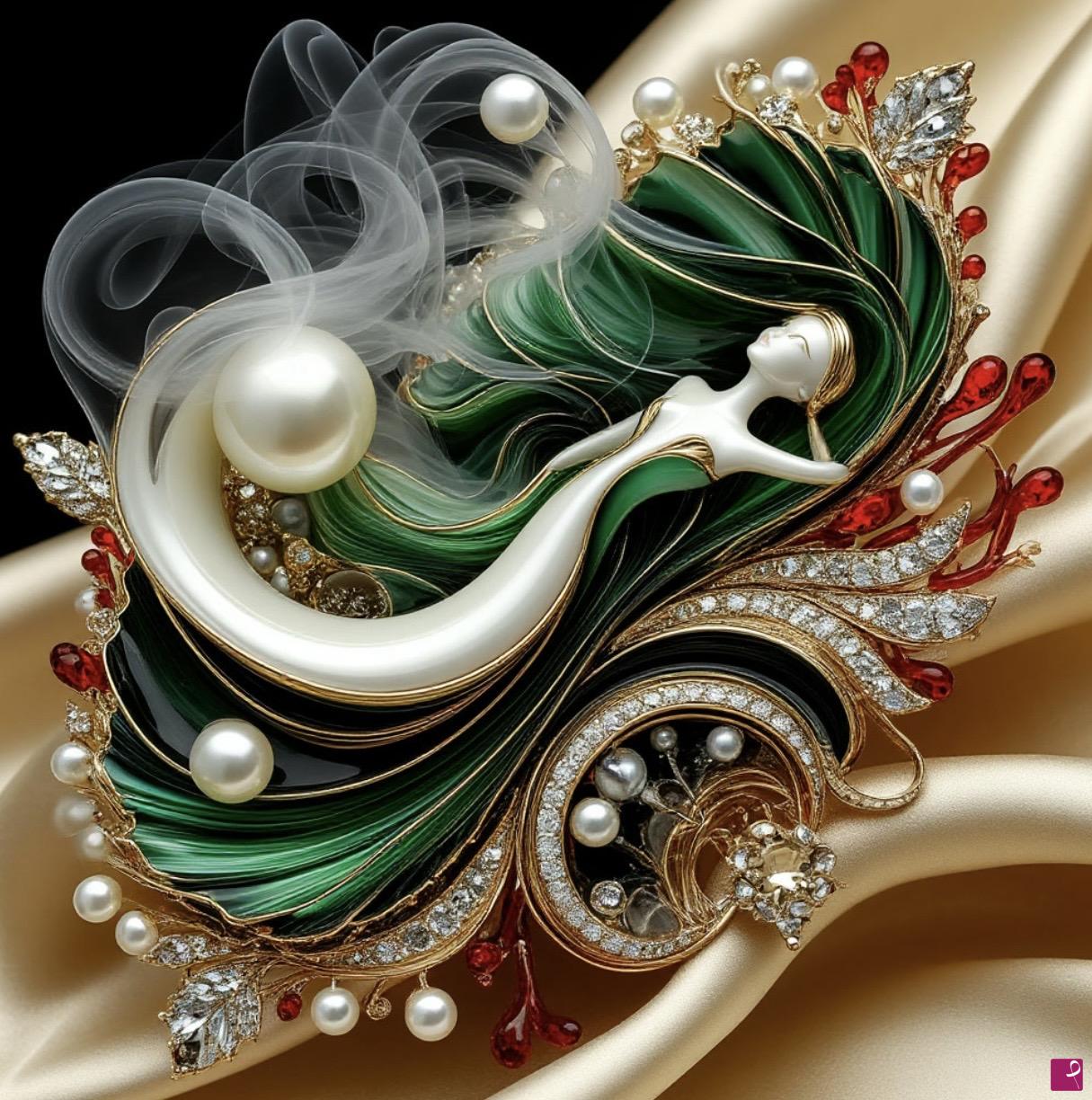 quadri in vendita online - Gift brooch