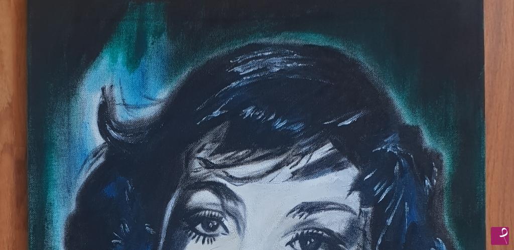 quadri in vendita online - Gina Lollobrigida 