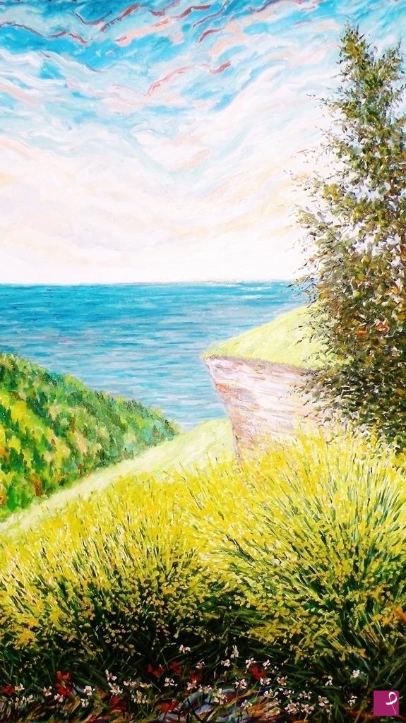 quadri in vendita online - GINESTRE TRA MARE E NATURA