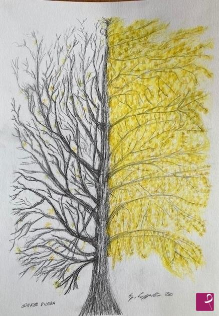 quadri in vendita online - ginkgo biloba