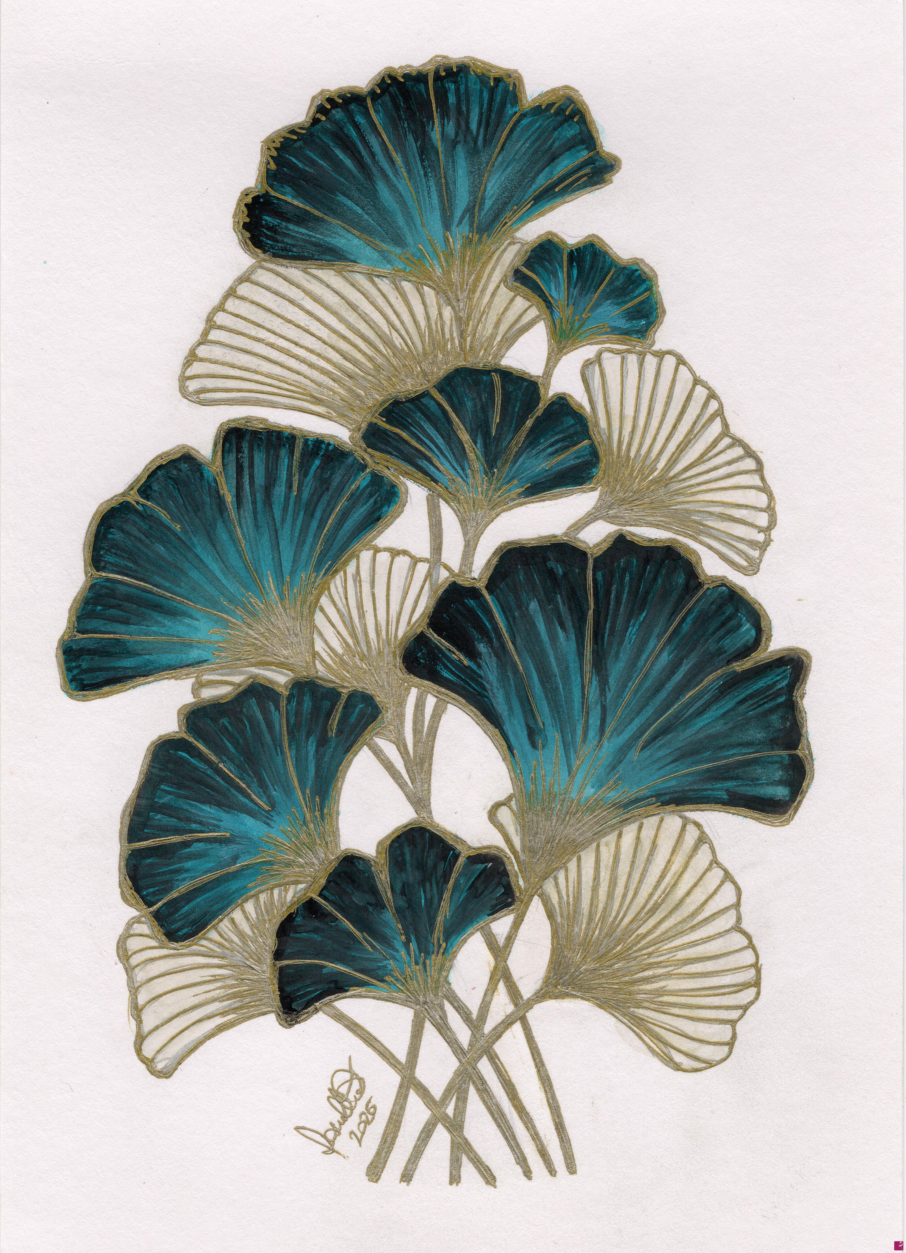 quadri in vendita online - Ginko Biloba