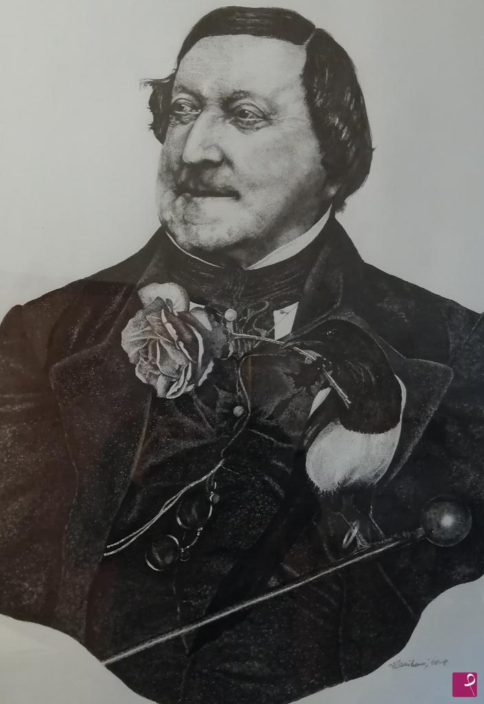 quadri in vendita online - Gioacchino rossini