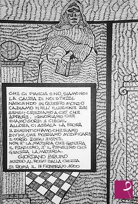 quadri in vendita online - Giordano Bruno 