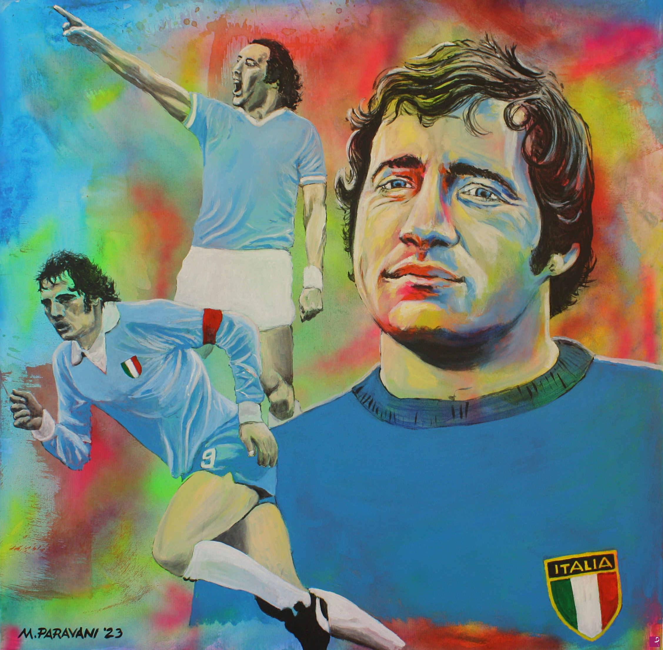 quadri in vendita online - Giorgio Chinaglia