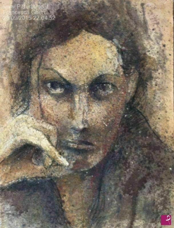 quadri in vendita online - Giovane ragazza
