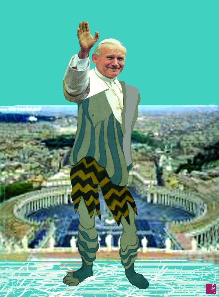 quadri in vendita online - Giovanni Paolo II