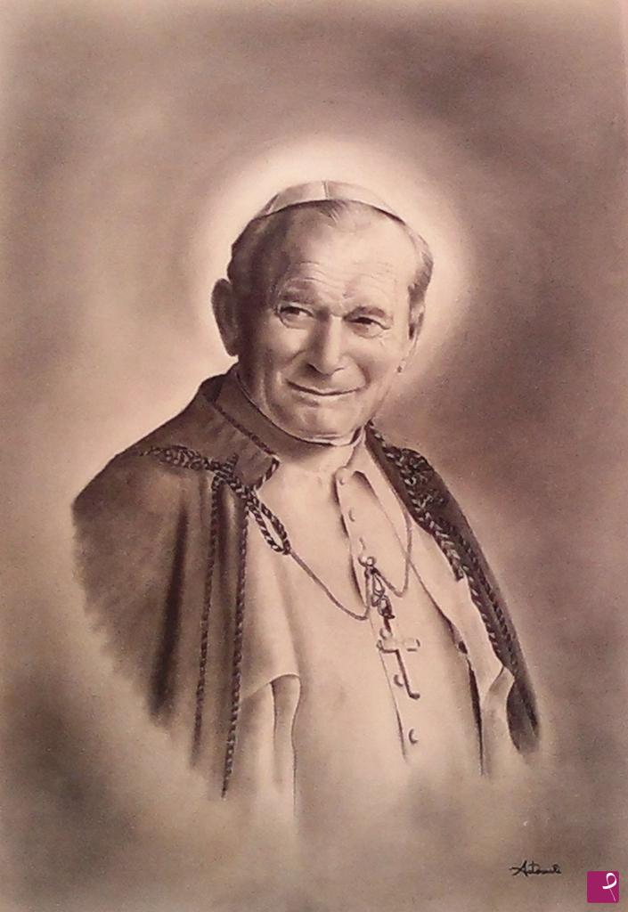 quadri in vendita online - Giovanni Paolo II