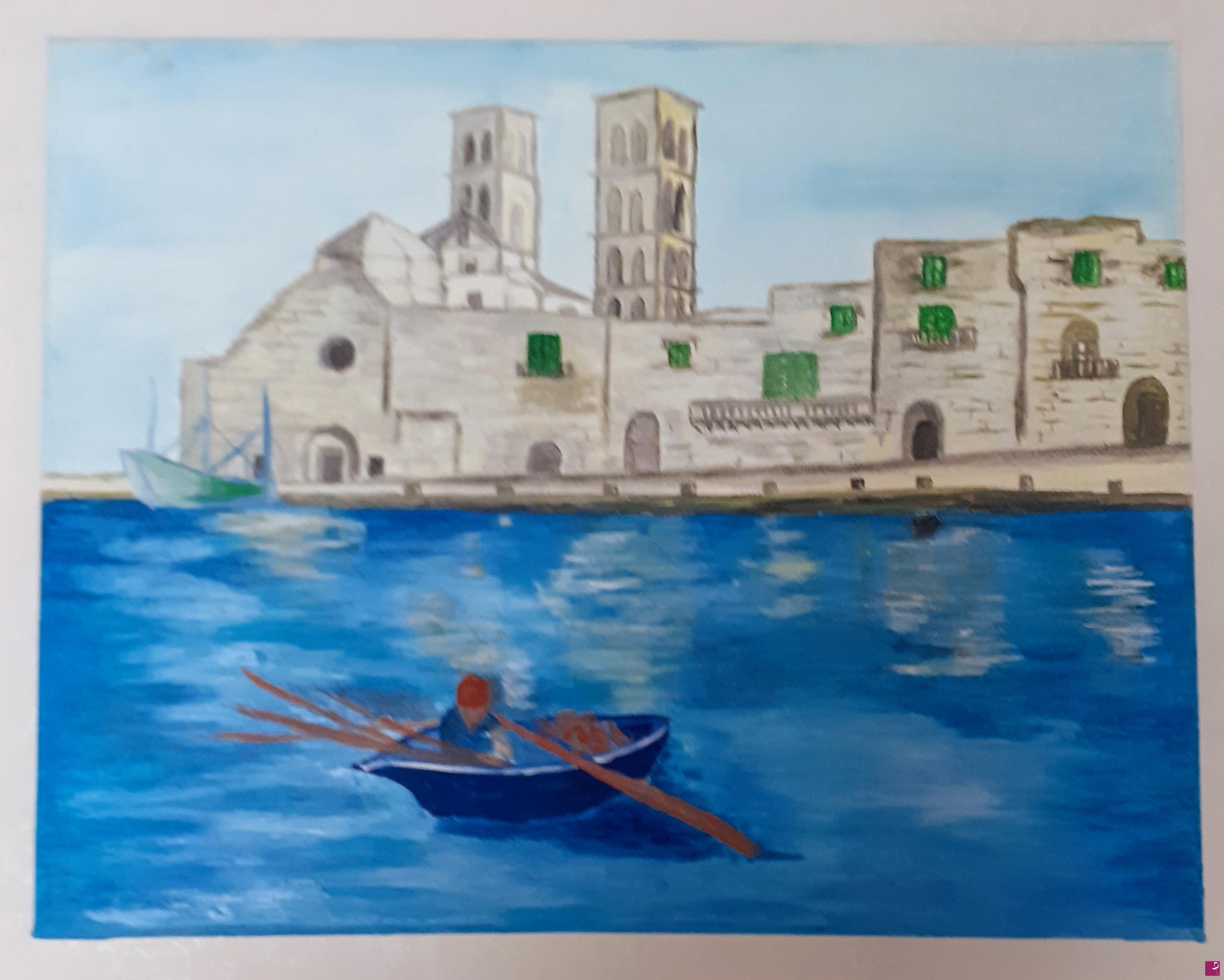 quadri in vendita online - Giovinazzo olio su tela