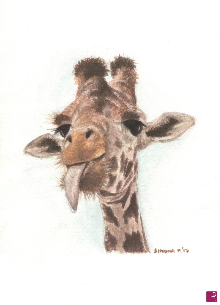 quadri in vendita online - Giraffa