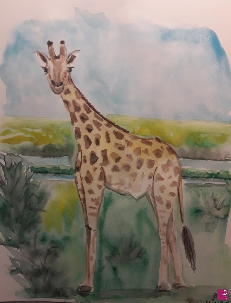 quadri in vendita online - Giraffa