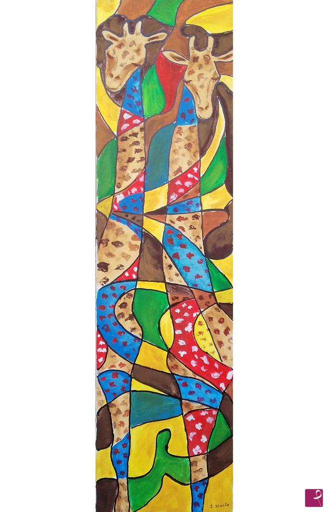 quadri in vendita online - Giraffe