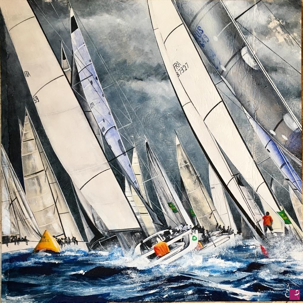 quadri in vendita online - Giraglia Rolex Cup II