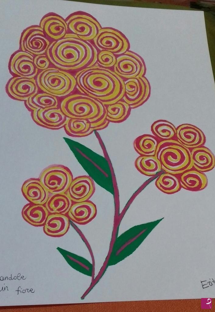 quadri in vendita online - Girandole in fiore