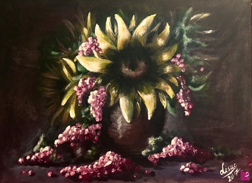 quadri in vendita online - GIRASOLE