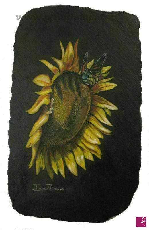 quadri in vendita online - Girasole
