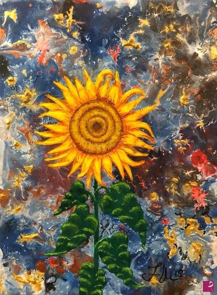 quadri in vendita online - Girasole