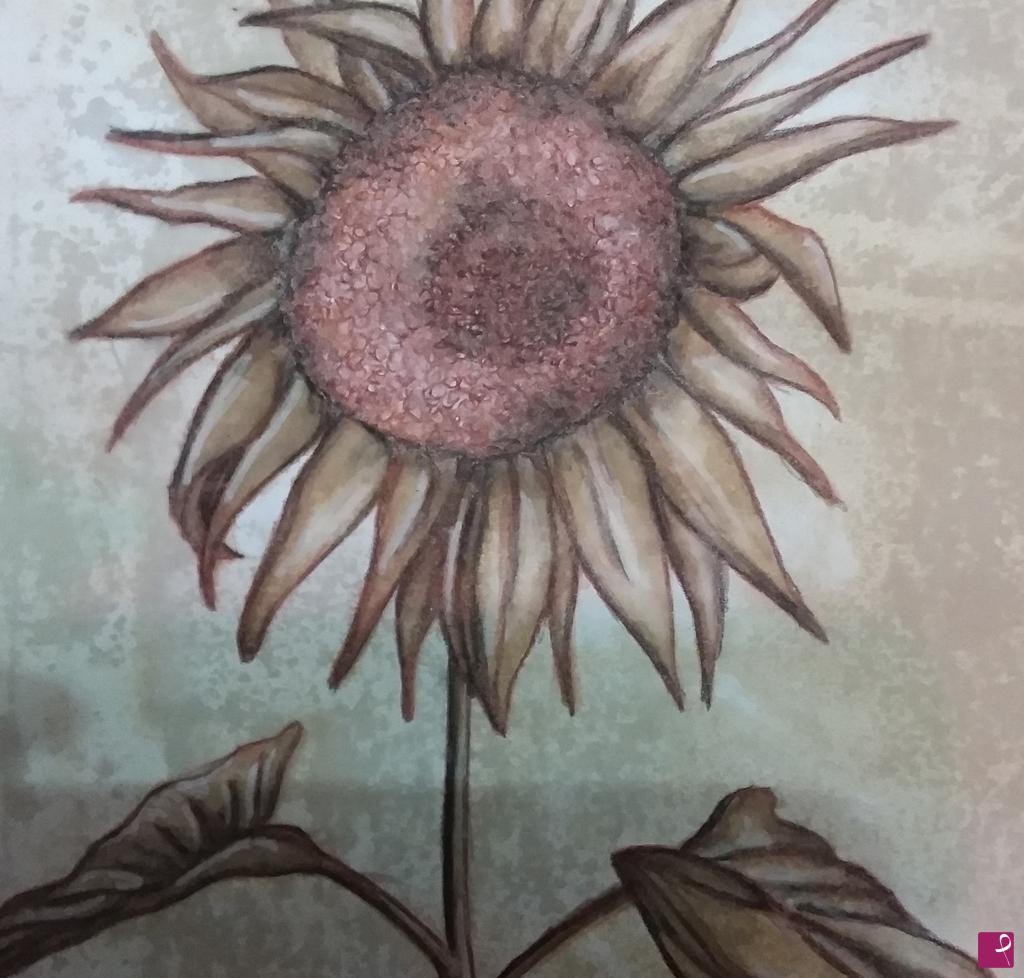 quadri in vendita online - Girasole