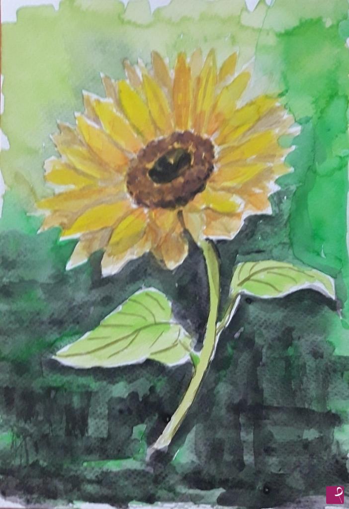 quadri in vendita online - Girasole