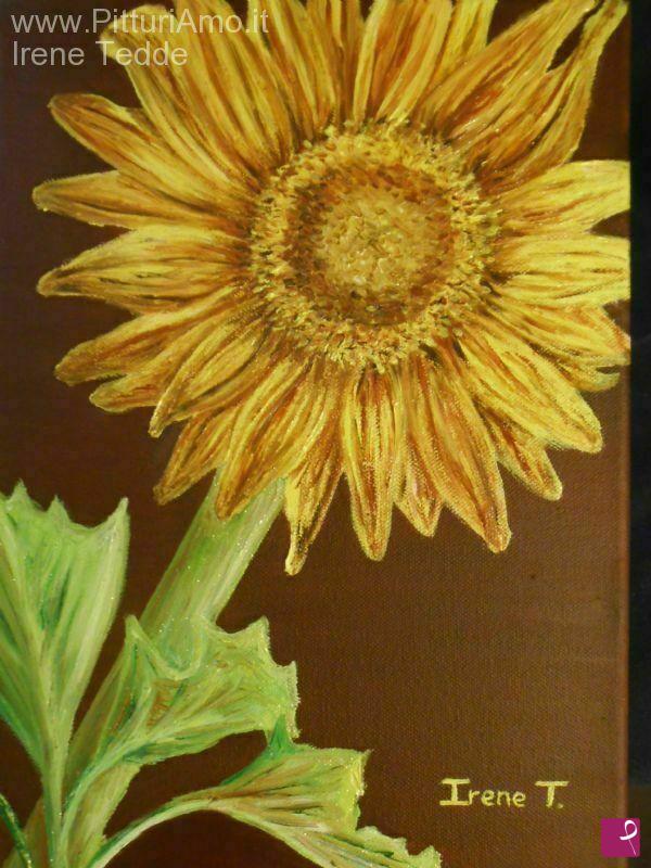 quadri in vendita online - Girasole