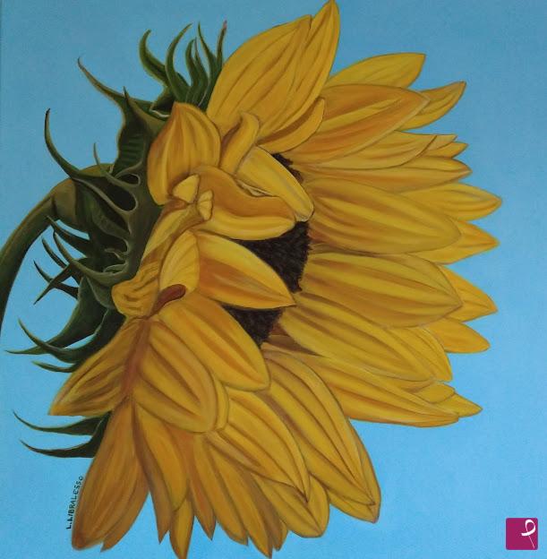 quadri in vendita online - Girasole
