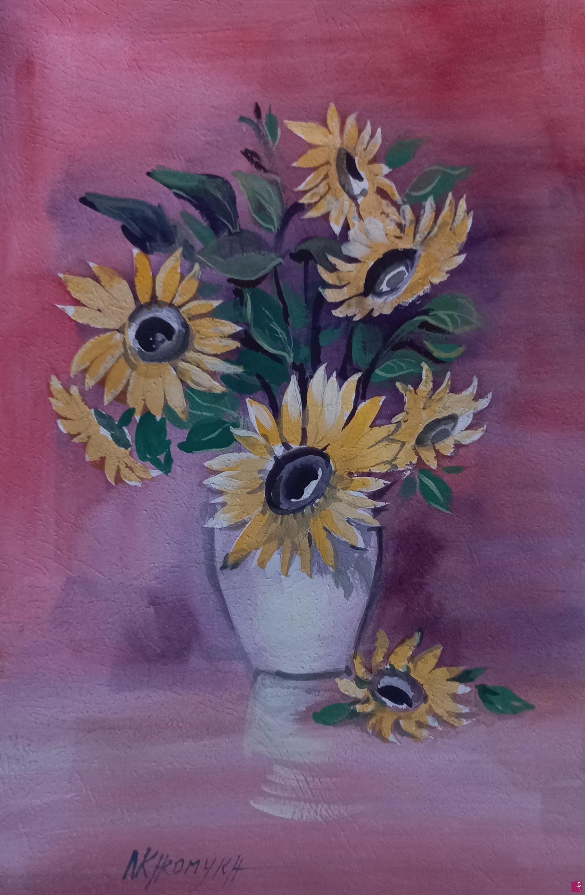 quadri in vendita online - girasole