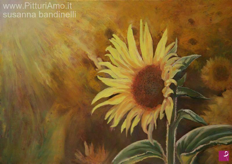 quadri in vendita online - girasole