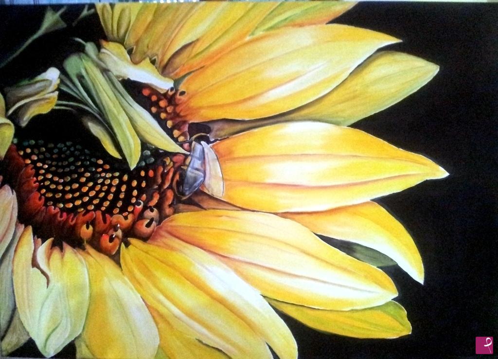 quadri in vendita online - Girasole
