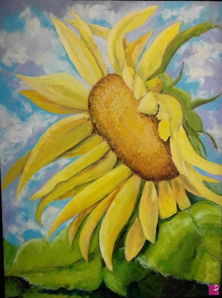 quadri in vendita online - girasole