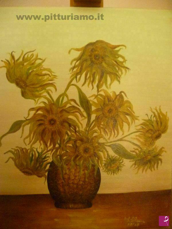 quadri in vendita online - girasoli