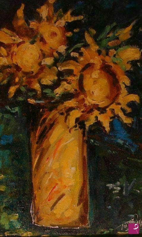 quadri in vendita online - Girasoli