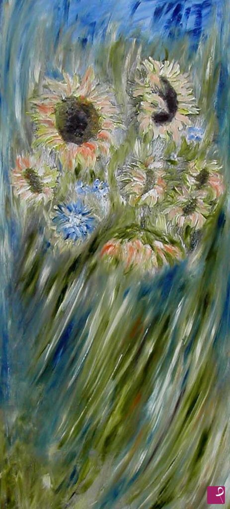 quadri in vendita online - "Girasoli"