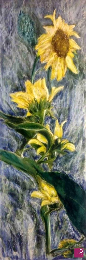 quadri in vendita online - "Girasoli"