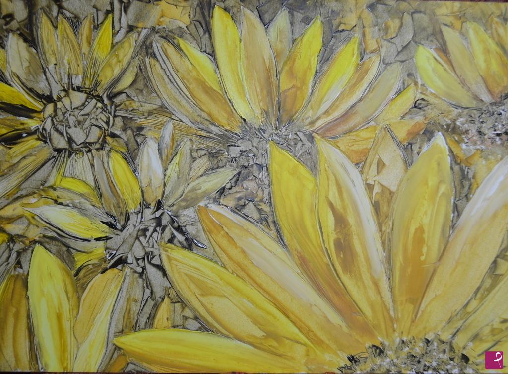 quadri in vendita online - girasoli