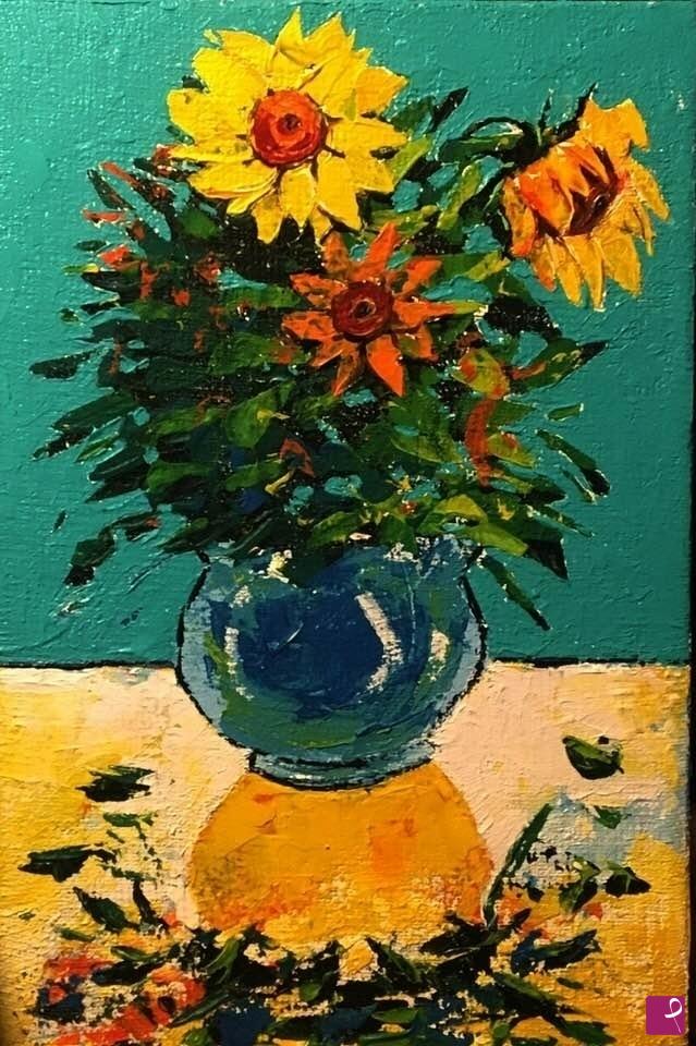quadri in vendita online - Girasoli.