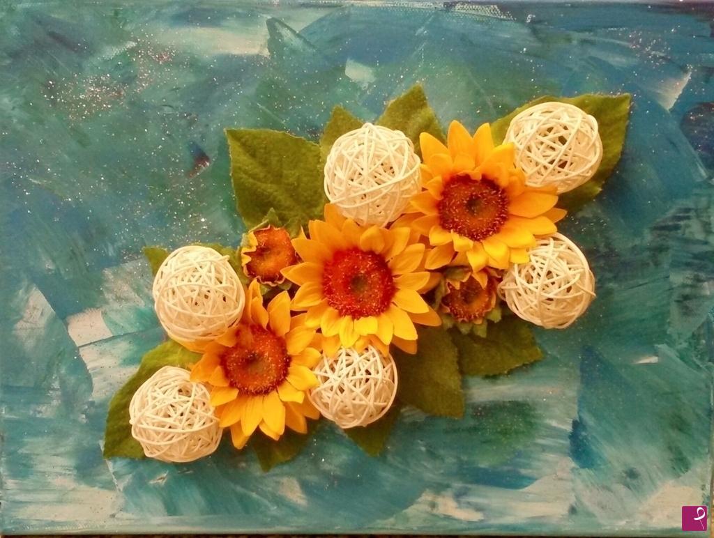 quadri in vendita online - Girasoli