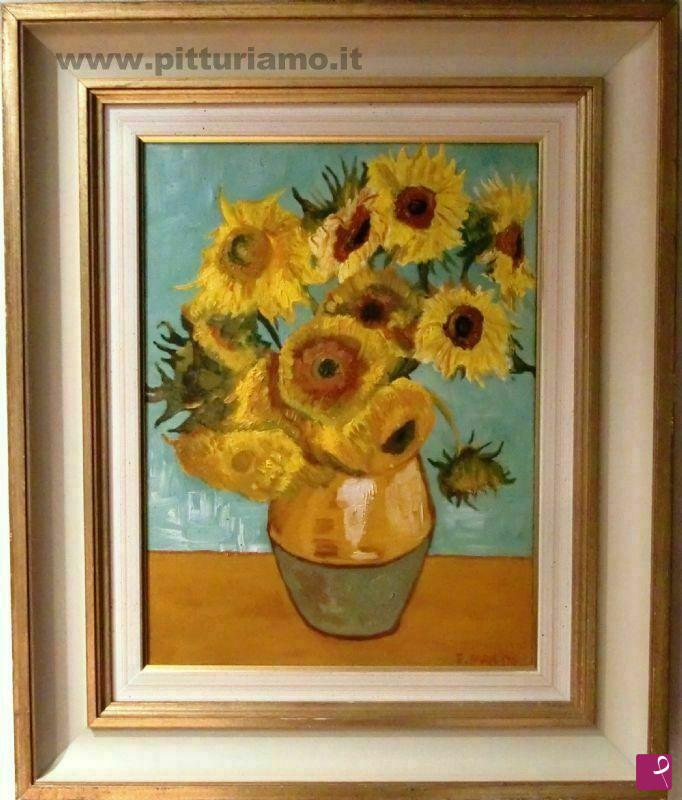 quadri in vendita online - Girasoli