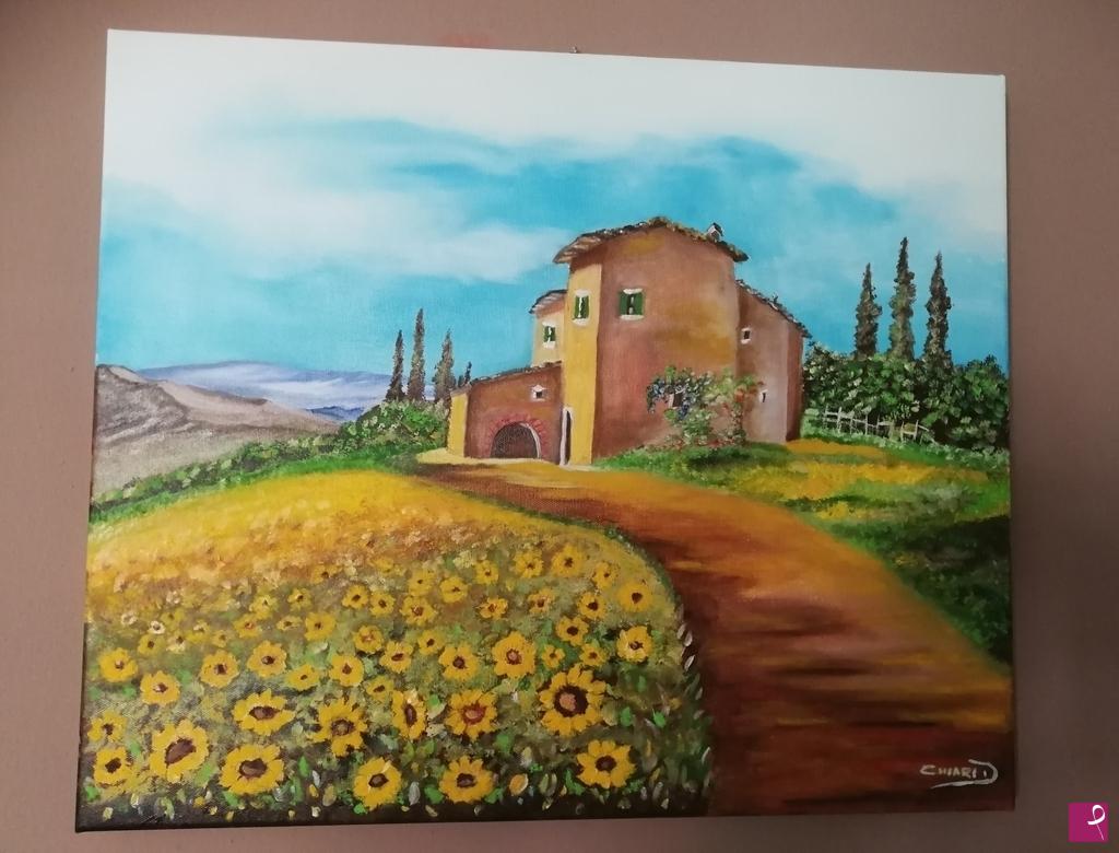 quadri in vendita online - Girasoli