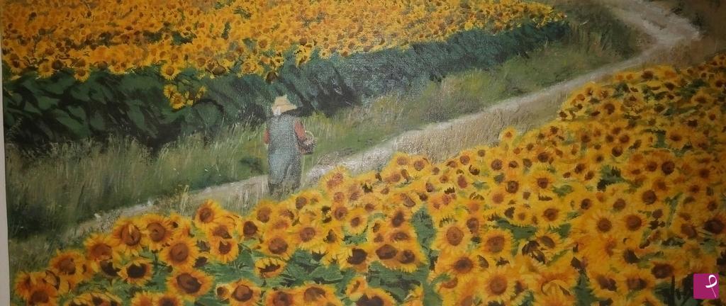 quadri in vendita online - girasoli
