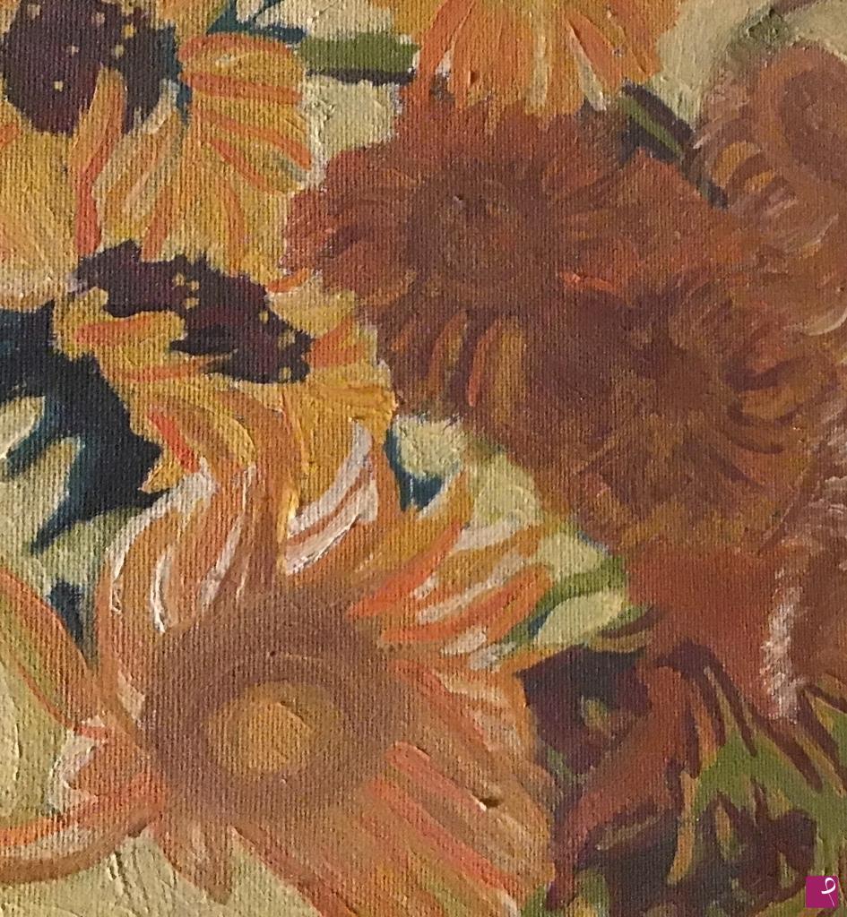 quadri in vendita online - Girasoli