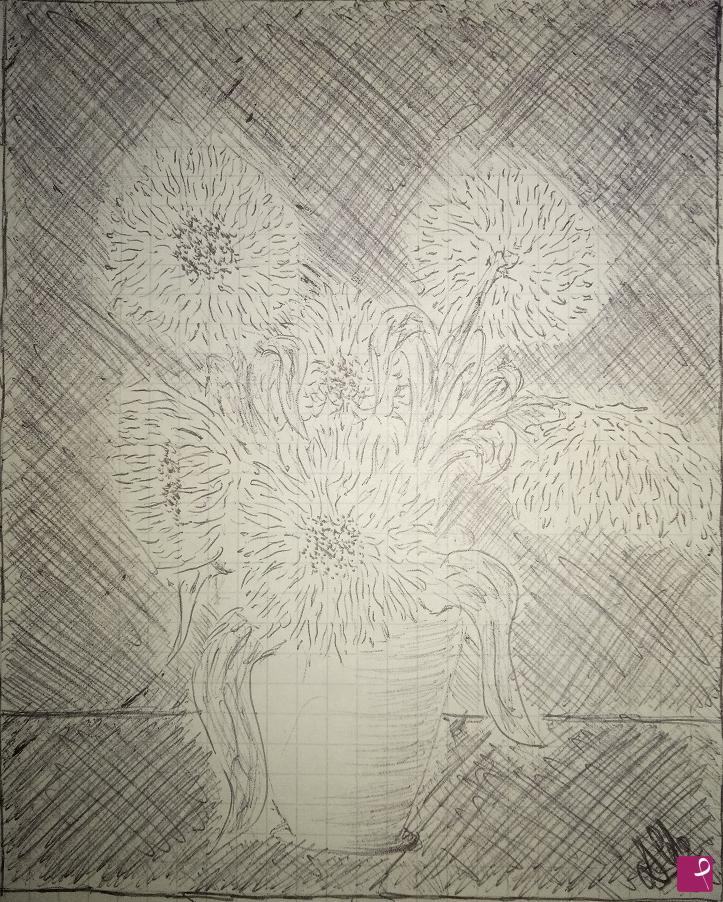 quadri in vendita online - Girasoli