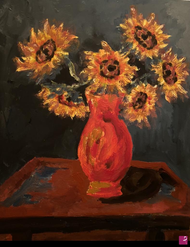quadri in vendita online - Girasoli 