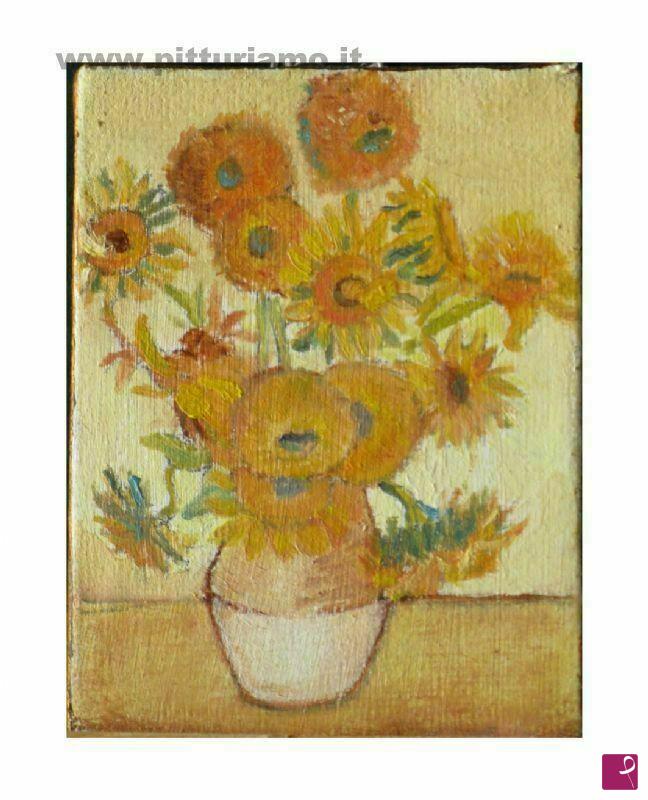 quadri in vendita online - girasoli