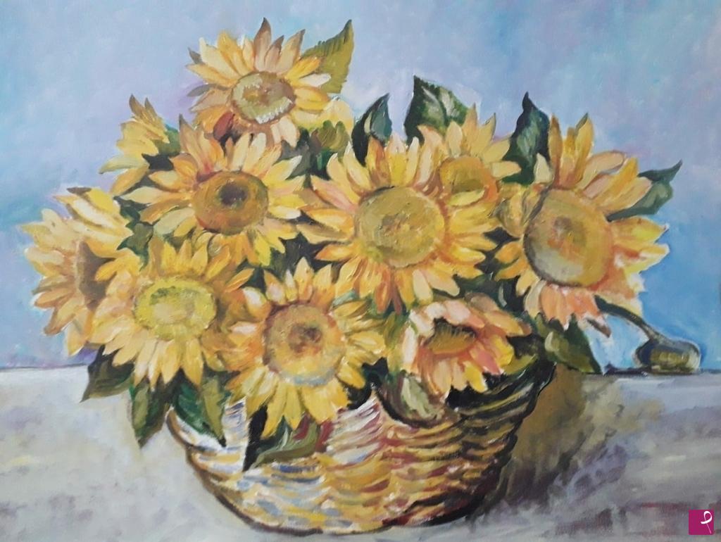 quadri in vendita online - girasoli
