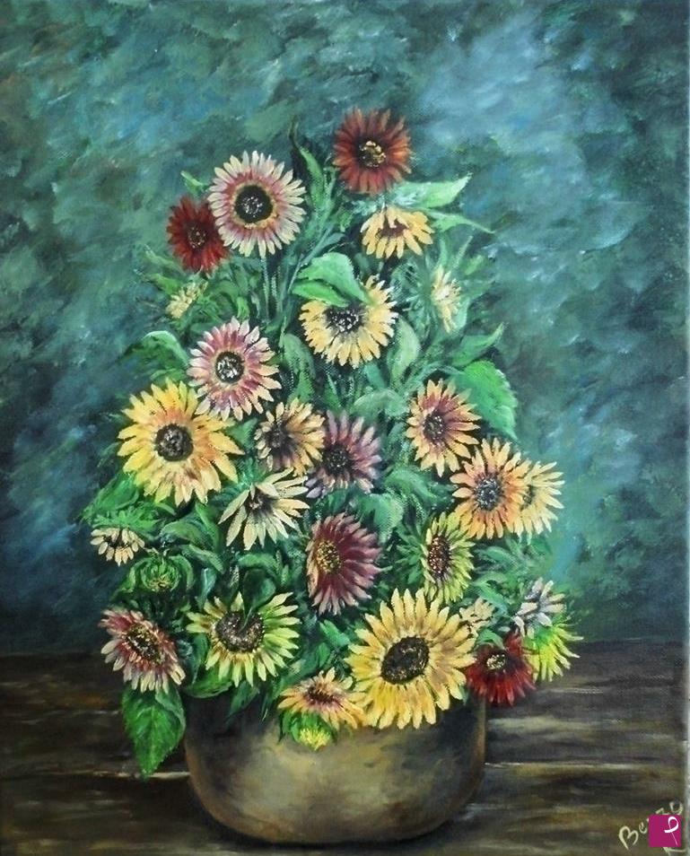 quadri in vendita online - girasoli