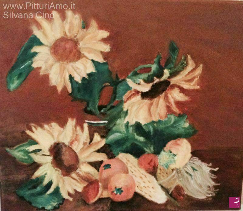 quadri in vendita online - Girasoli