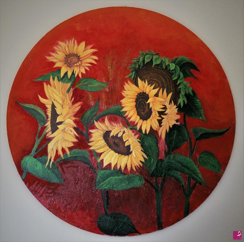 quadri in vendita online - girasoli