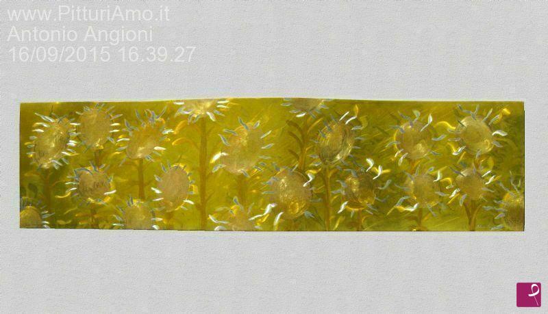 quadri in vendita online - Girasoli