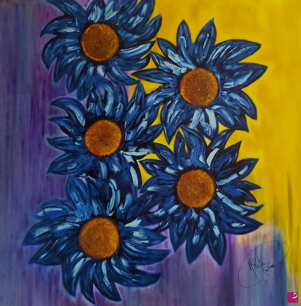quadri in vendita online - Girasoli 