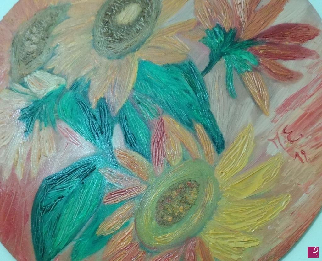 quadri in vendita online - Girasoli