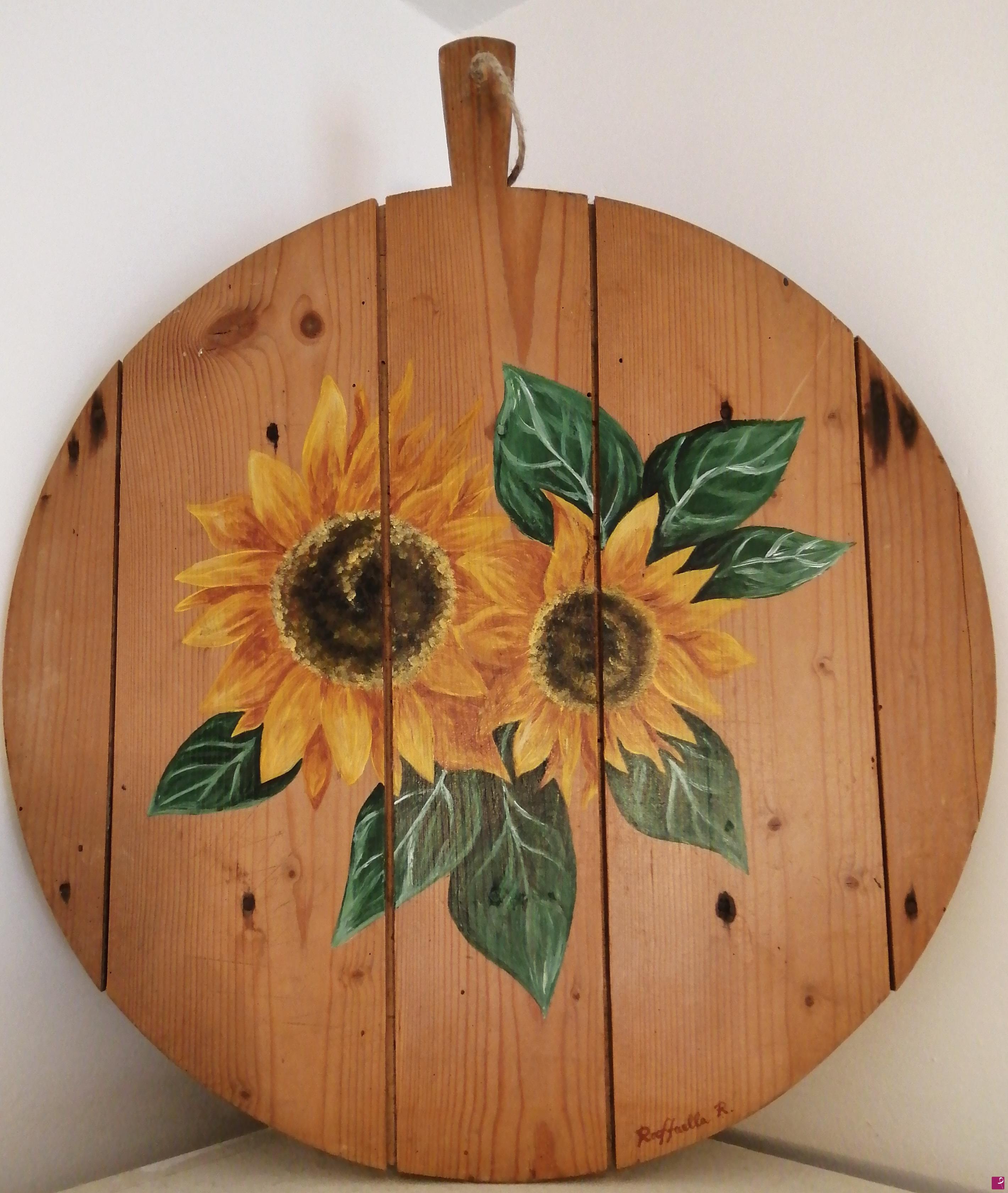 quadri in vendita online - Girasoli